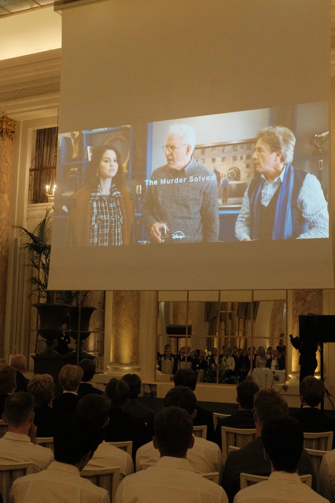 Case presentation on the big screen at IBCC 2025, in collaboration with Disney